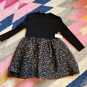 NWT leopard tulle dress